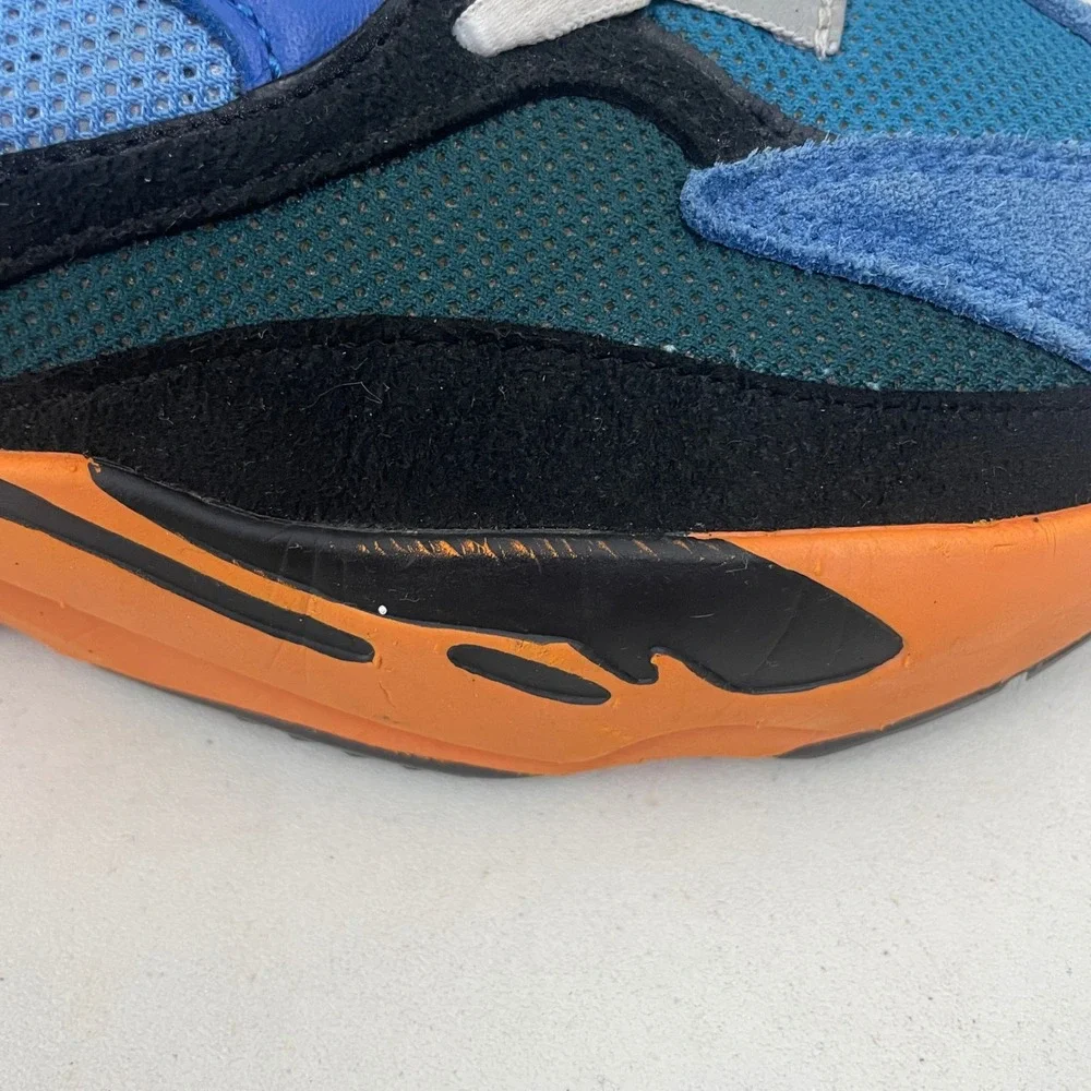 Adidas Yeezy Boost 700 Bright Blue GZ0541 Blue/Orange Men's Size 7.5 NO BOX